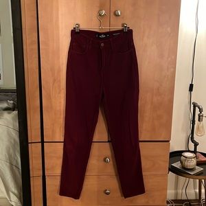 Hollister corduroy mom pants